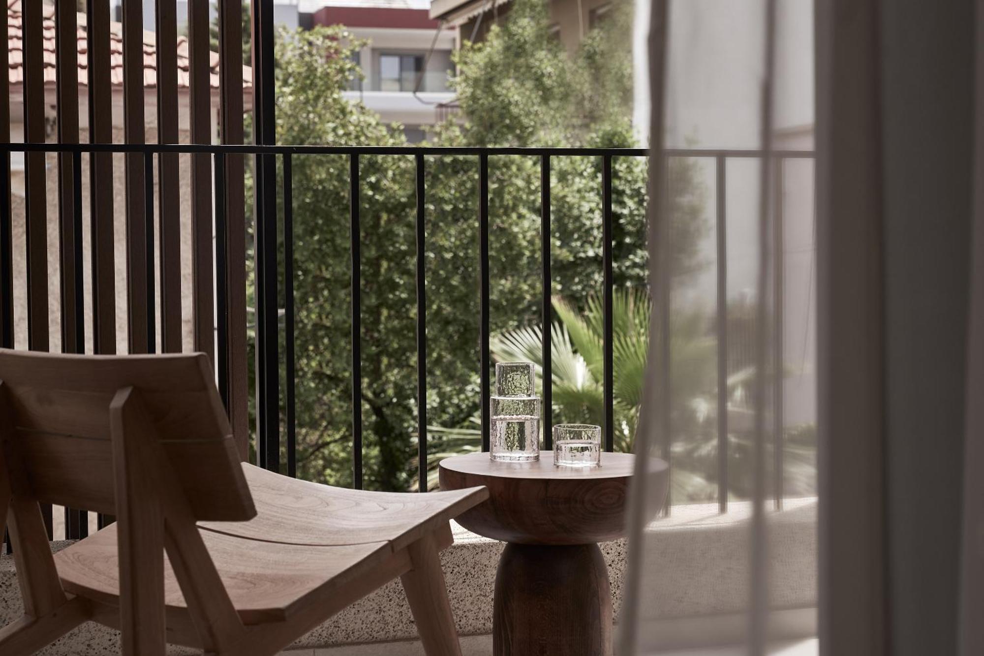 Отель The Newel Psychiko Афины Экстерьер фото 3D rendering of a balcony